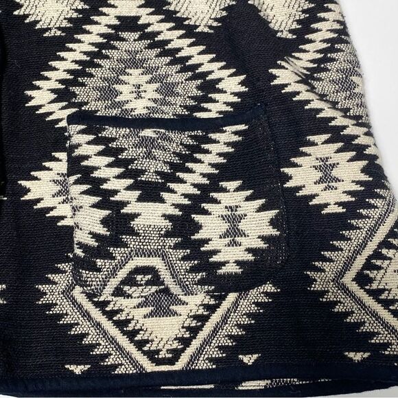 Vintage Jane Ashley Aztec Southwestern Button Front Tapestry Jacket Women's L - Picture 2 of 16